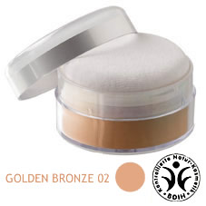 Logona Loose Powder: 02 Golden Bronze