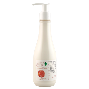 100% Pure Organic Pink Grapefruit Body Cream