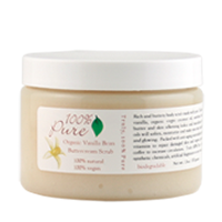 100% Pure Organic Vanilla Bean Buttercream Body Scrub