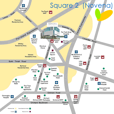 BUD Store: Square 2 Location Map