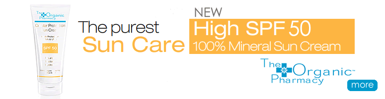 New! Organic Pharmacy SPF50 Sun Cream