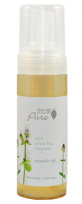 100% Pure Mint White Tea Facial Cleansing Foam
