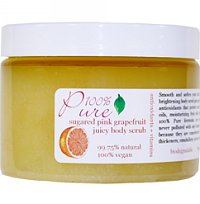 100% Pure Organic Pink Grapefruit Juicy Body Scrub