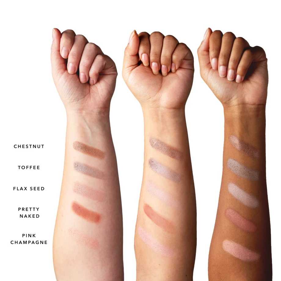 100 Pure Fruit Pigmented Pretty Naked Palette Bud Cosmetics Singapore