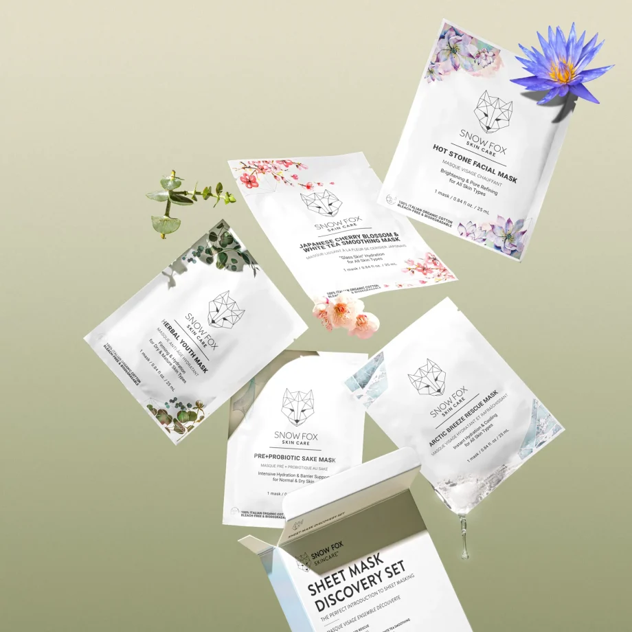 Snow Fox Sheet Mask Discovery Set