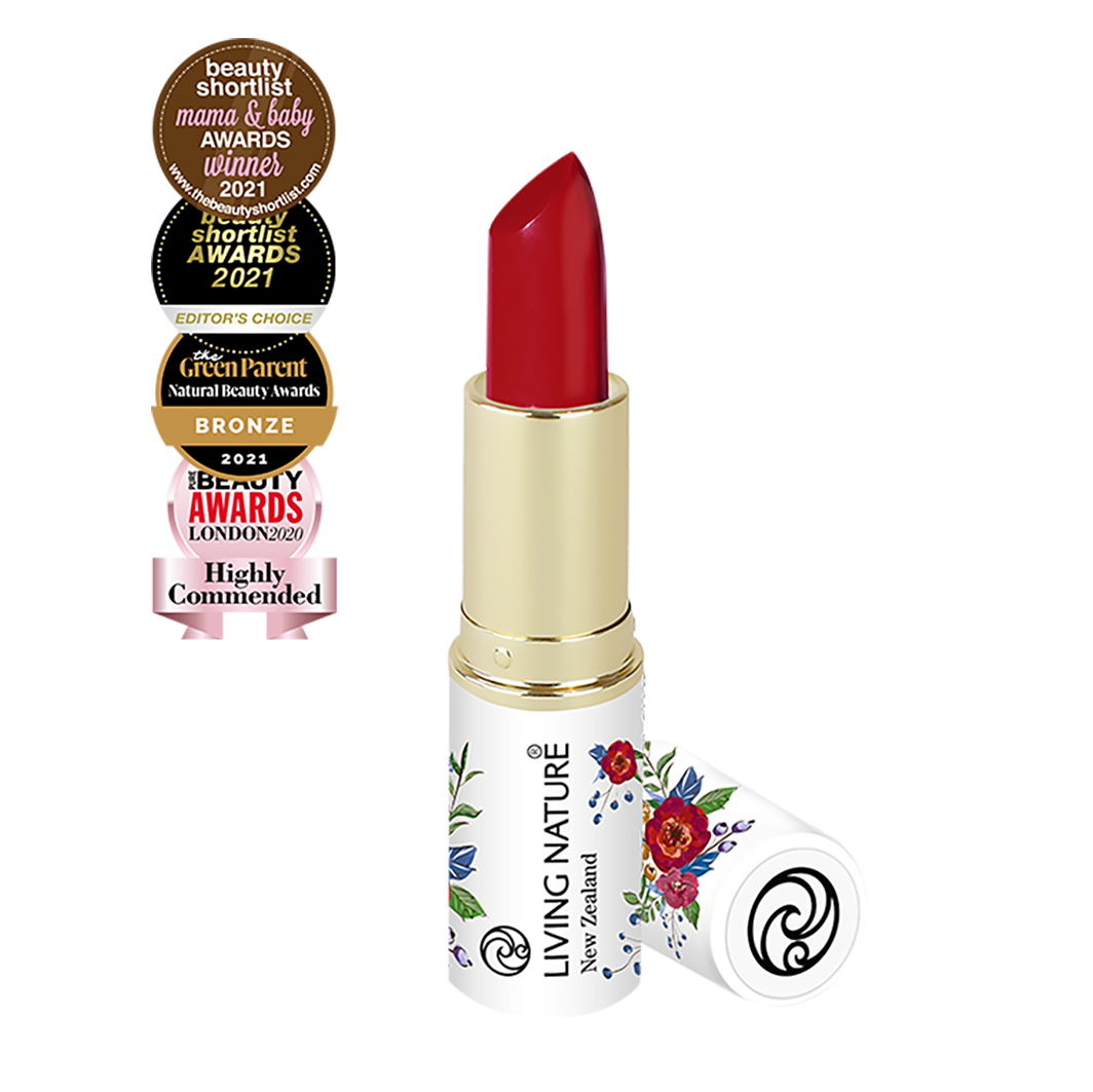 Living Nature LIPSTICK - GLAMOROUS FLORAL EDITION