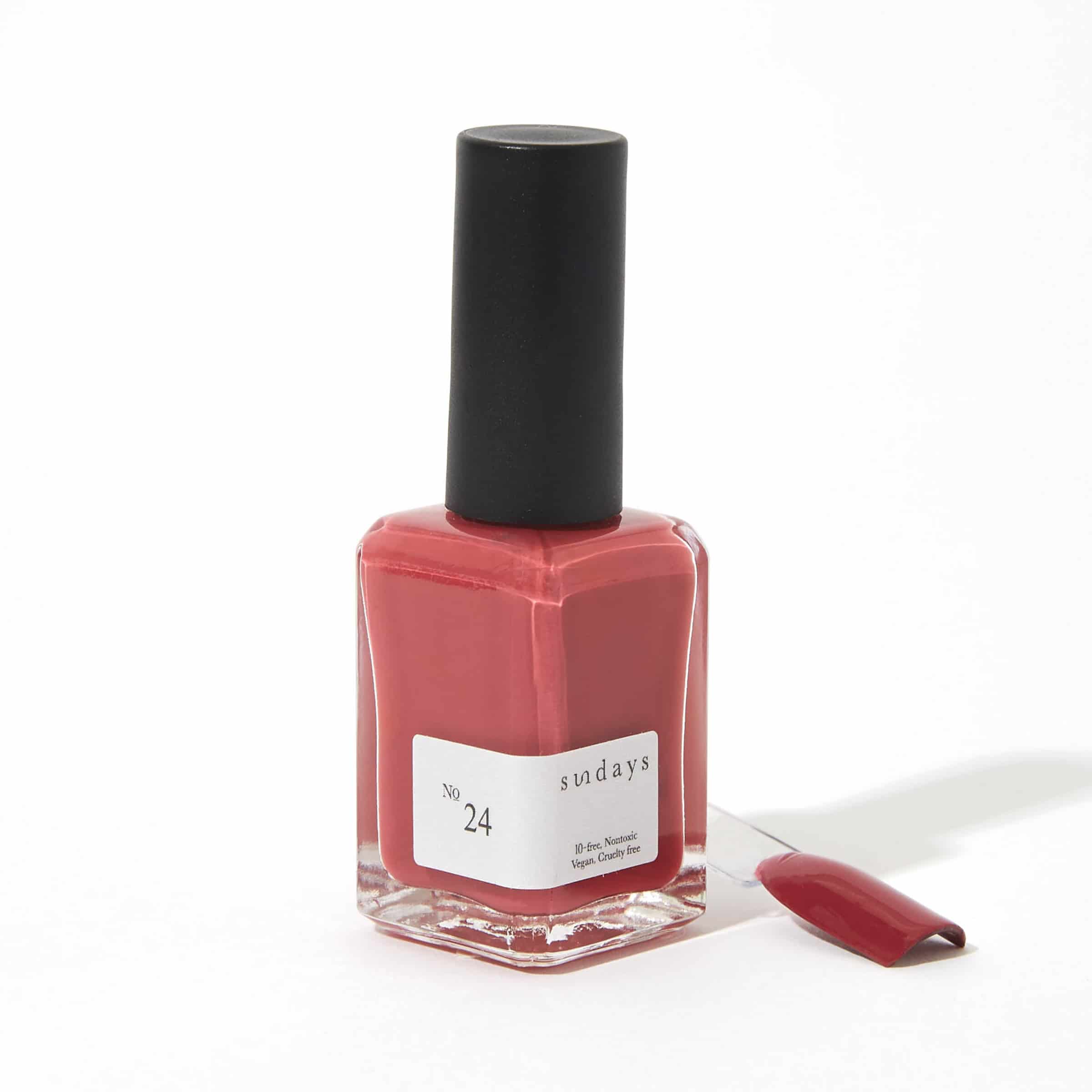 Dear Sundays Nail Polish No.24: Sunset Red