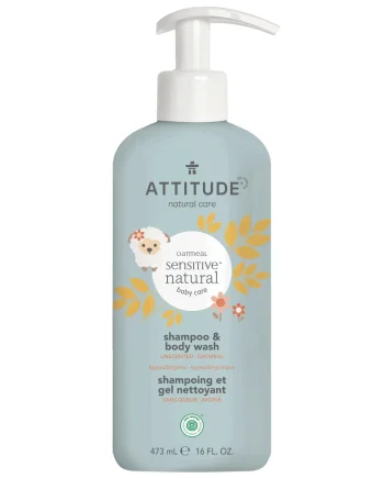 Attitude Baby Leaves 2-in-1 Shampoo & Body Wash Oatmeal