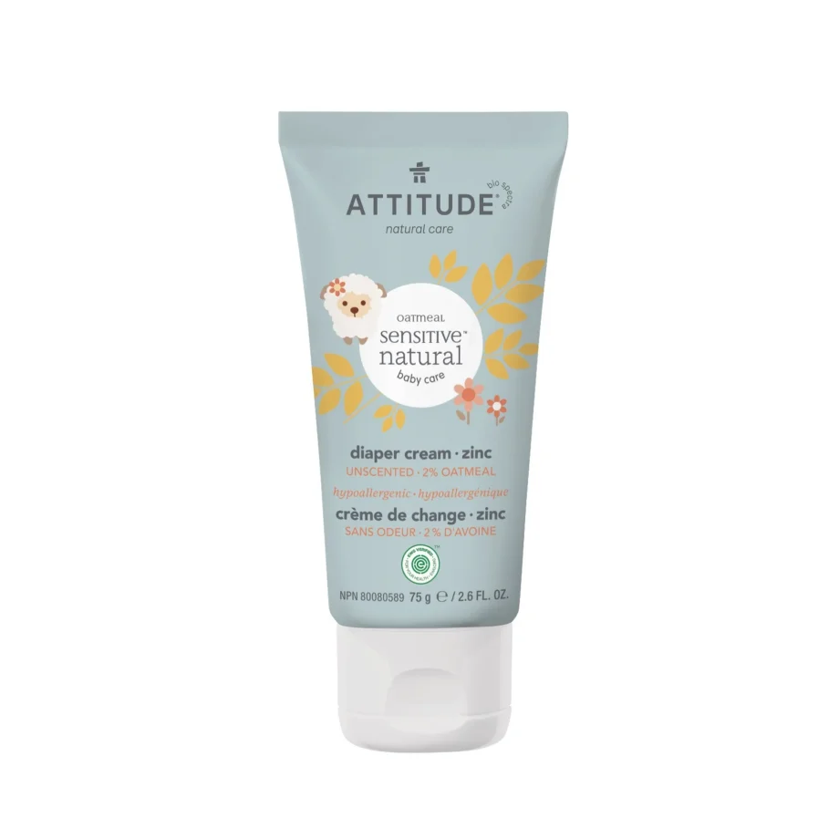Attitude Baby Leaves Sensitive Skin Diaper Cream