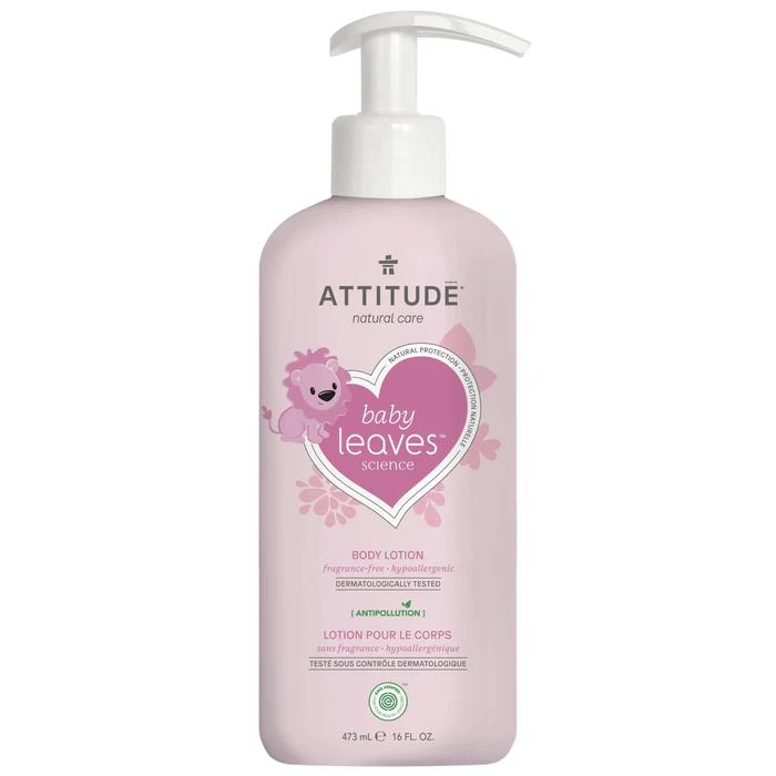 Attitude Living Baby Leaves Body Lotion Unscented