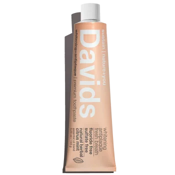 Davids premium toothpaste / herbal citrus peppermint