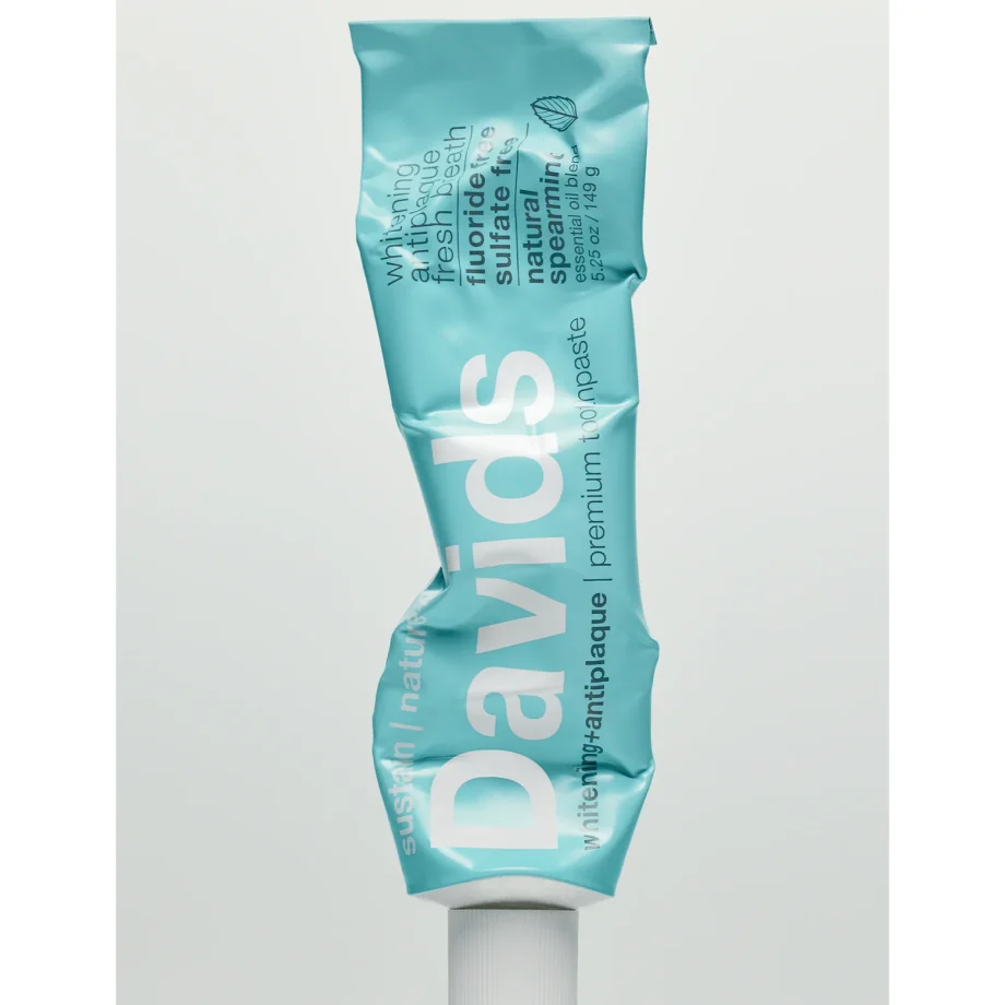 Davids premium toothpaste /spearmint