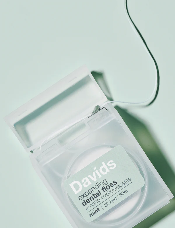 Davids Expanding Dental Floss Refillable Dispenser