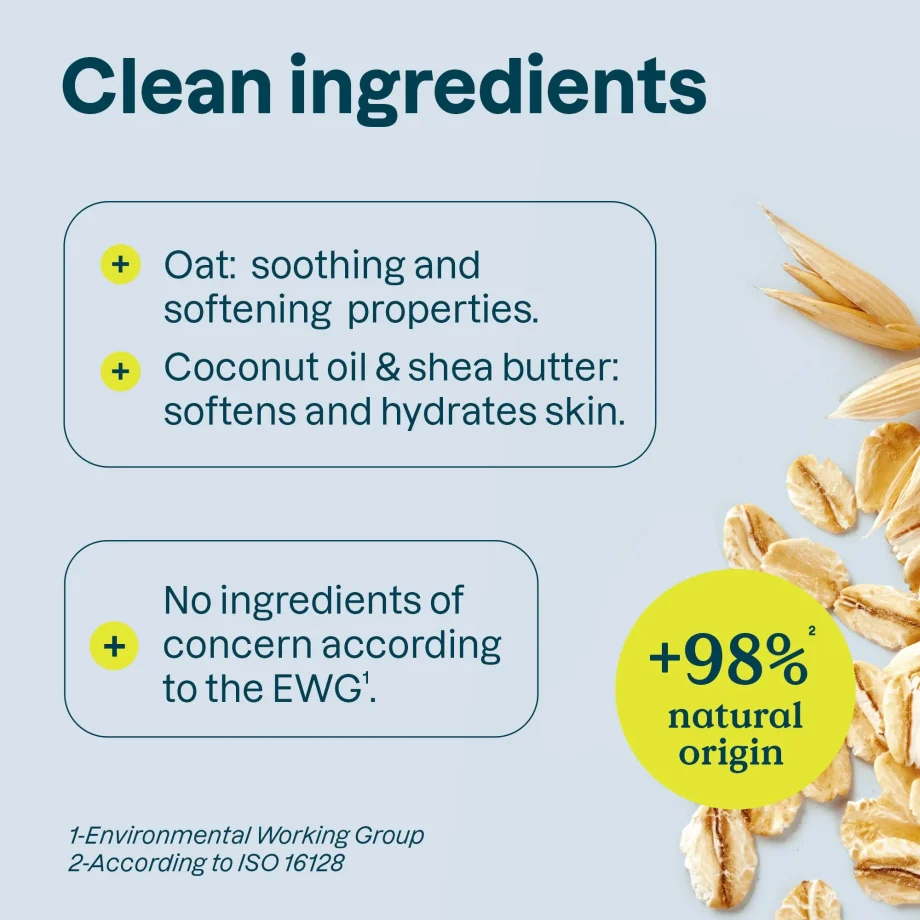 Attitude Chamomile Oatmeal Sensitive Natural Baking Soda Free Deodorant