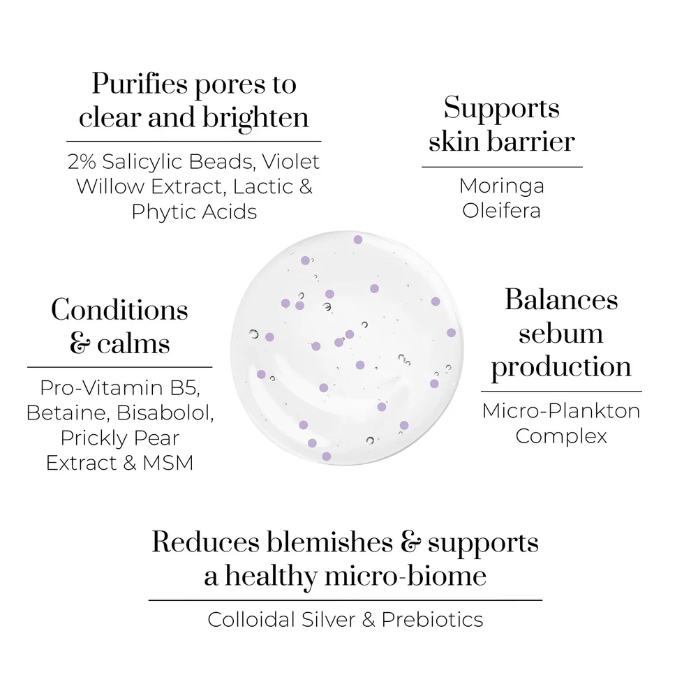 Oskia Violet Water Clearing Cleanser