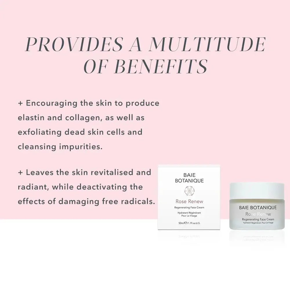 Baie Botanique Regenerating Rose Face Cream