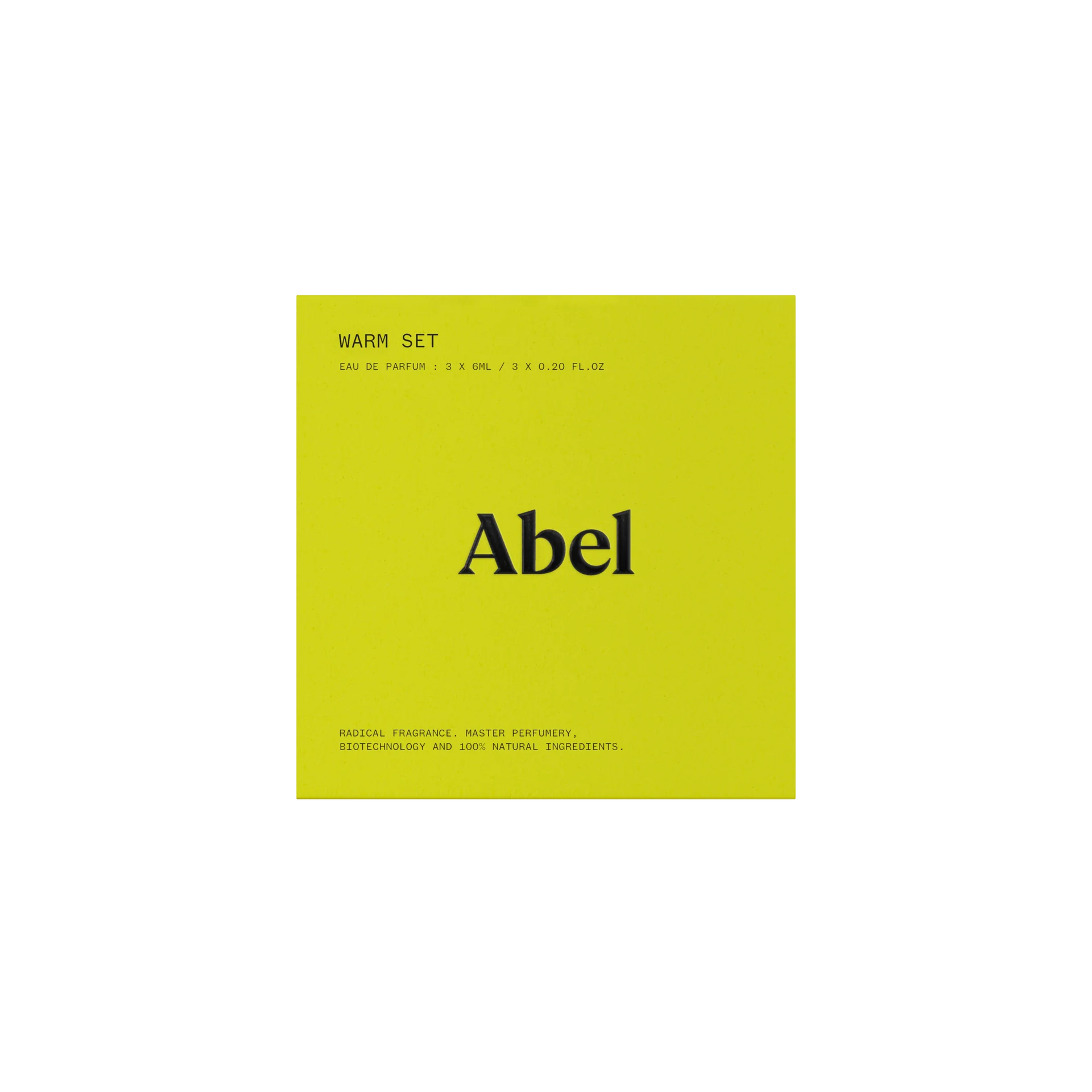 Abel Eau De Parfum: Warm Gift Set