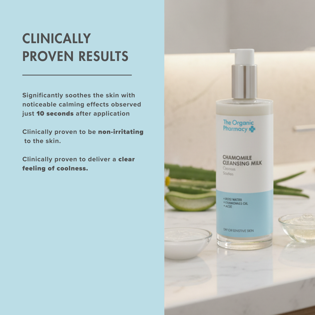 The Organic Pharmacy Chamomile Cleansing Milk