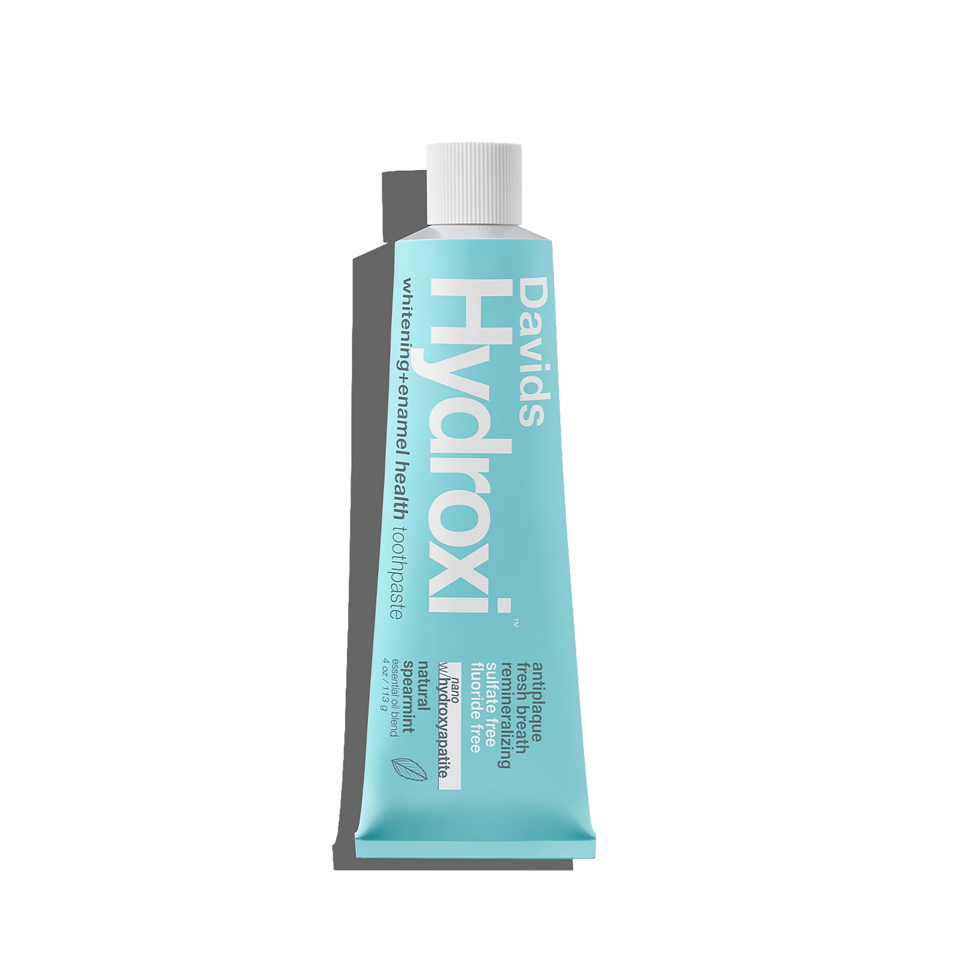 Davids Hydroxi™ whitening+enamel health nano hydroxyapatite premium toothpaste / spearmint